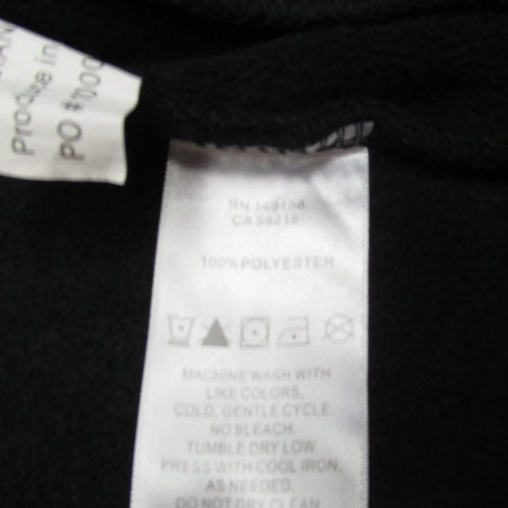 Pendleton Jacket Kids 2-3 Black Fleece Aztec Southwestern Full Zip Warm Layering